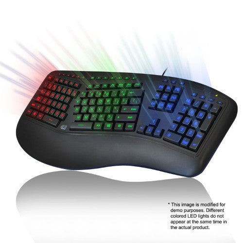 Adesso Tru-Form 150 keyboard Universal USB QWERTY US English Black