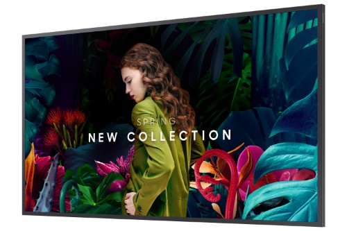 Samsung QB50C-N Digital signage flat panel 50" LED 350 cd/m² 4K Ultra HD Black Built-in processor Tizen 7.0 16/7