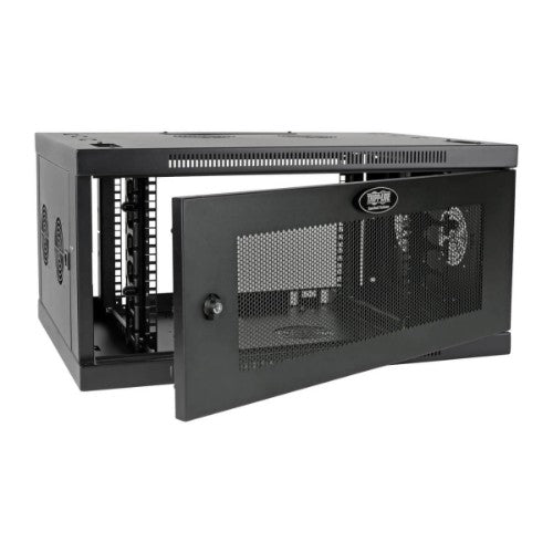 Tripp Lite SRW6UDPVRT rack cabinet 6U Wall mounted rack Black