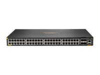 HPE Aruba Networking Aruba 6300F 48-port 1GbE Class 4 PoE & 4-port SFP56 Managed L3 Gigabit Ethernet (10/100/1000) Power over Ethernet (PoE) 1U Gray