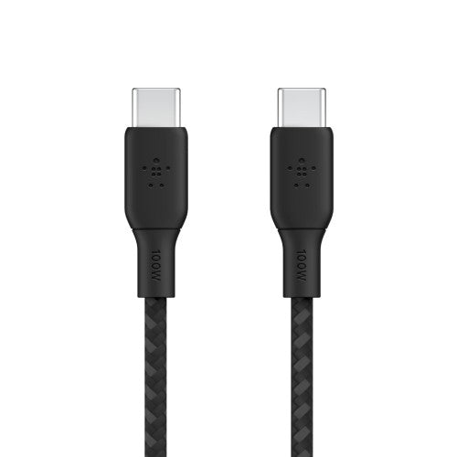 Belkin CAB014bt3MBK USB cable USB 2.0 118.1" (3 m) USB C Black
