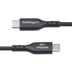 StarTech.com USB2AC3FBKE USB cable USB 2.0 35.4" (0.9 m) USB A USB C Black