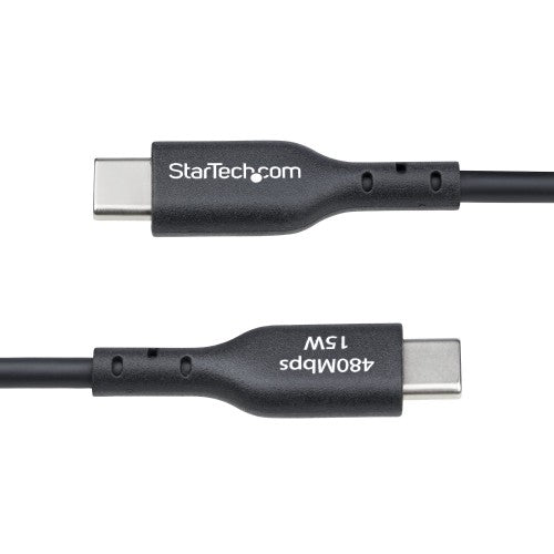 StarTech.com USB2AC3FBKE USB cable USB 2.0 35.4" (0.9 m) USB A USB C Black