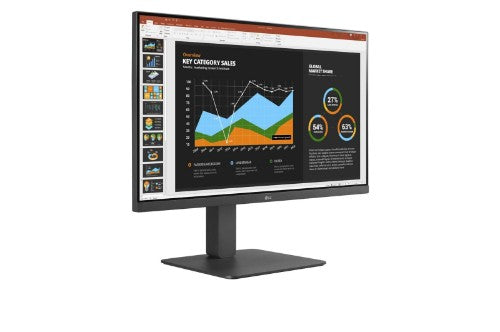 LG 27BR650B-C computer monitor 27" 1920 x 1080 pixels Full HD LED Gray