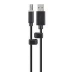 Belkin F1D9013b06t USB cable 70.9" (1.8 m) USB A USB B Black