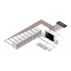 StarTech.com CK4-P108 KVM switch Black