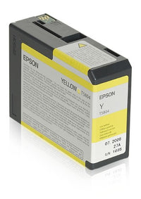 Epson T580400 ink cartridge 1 pc(s) Original Yellow
