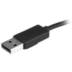 StarTech.com ST4200MINI2 interface hub USB 2.0 480 Mbit/s Black, Silver