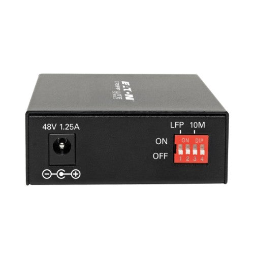 Tripp Lite N785-INT-PSFP network media converter 1000 Mbit/s Multi-mode, Single-mode Black