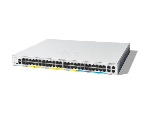 Cisco Catalyst C1300-48MGP-4X network switch Managed L2/L3 Gigabit Ethernet (10/100/1000) Power over Ethernet (PoE) Gray