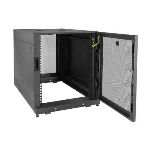 Tripp Lite SR14UBDP rack cabinet 14U Freestanding rack Black