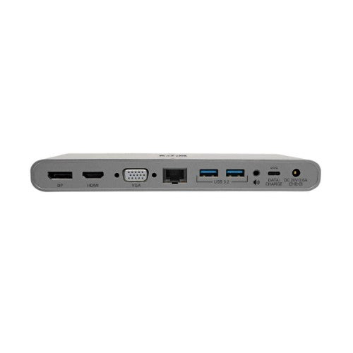 Tripp Lite U442-DOCK4-INT laptop dock/port replicator Wired USB 3.2 Gen 2 (3.1 Gen 2) Type-C Gray