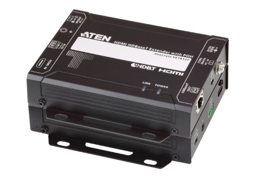 ATEN VE1812 AV extender AV transmitter & receiver Black
