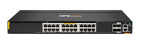 HPE Aruba Networking CX 6300M 24p Smart Rate 1G/2.5G/5G Class6 PoE 4p SFP56 50G TAA Switch