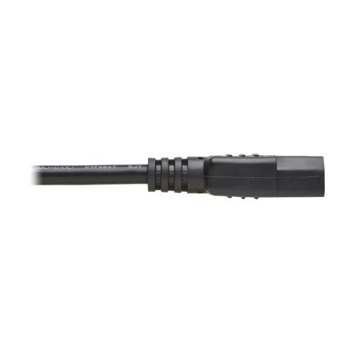 Tripp Lite P006-001 power cable Black 11.8" (0.3 m) NEMA 5-15P C13 coupler