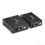 StarTech.com ST121HDBTE AV extender AV transmitter & receiver Black