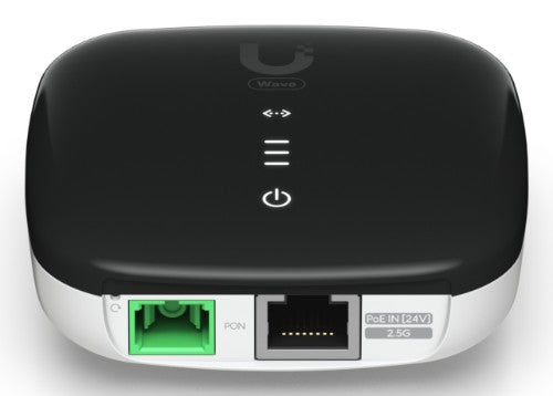 Ubiquiti WaveFiber ONU network media converter 2488 Mbit/s 1490 nm Black, White