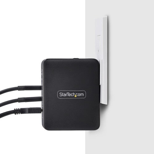 StarTech.com 3114GCU-WALL-CHARGER mobile device charger Universal Black AC Fast charging Indoor