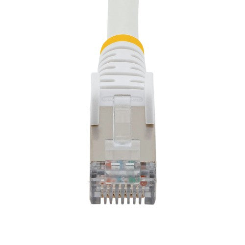 StarTech.com NLWH-100F-6A-PATCH networking cable White 1200.8" (30.5 m) Cat6a S/FTP (S-STP)