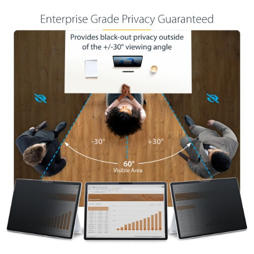 StarTech.com 13SP-PRIVACY-SCREEN display privacy filters 13" Laptop Frameless display privacy filter