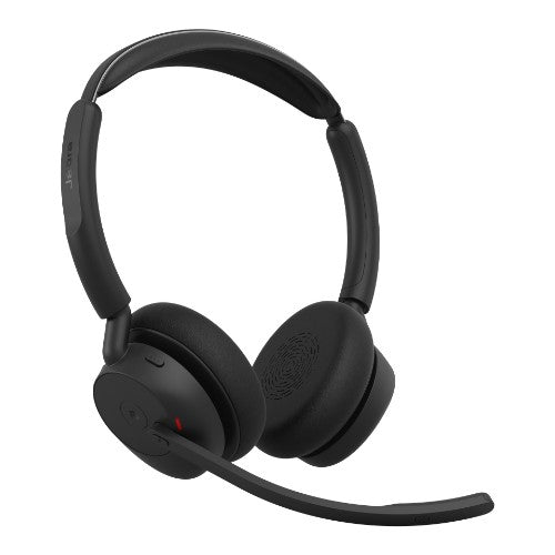 Jabra Evolve3 45 Headset Wireless Head-band Office/Call center USB Type-C Bluetooth Black