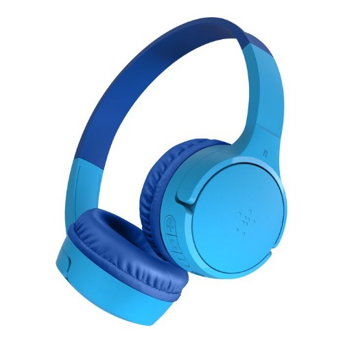 Belkin SoundForm Mini Headphones Wired & Wireless Head-band USB Type-C Bluetooth Blue