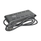 Tripp Lite TLP1006B surge protector Black 10 AC outlet(s) 120 V 70.9" (1.8 m)
