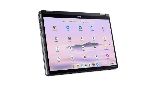 Acer Chromebook CPE594-1N-57ZJ Intel Core 5 120U 14" Touchscreen Full HD 16 GB LPDDR5x-SDRAM 256 GB SSD Wi-Fi 6E (802.11ax) ChromeOS US English Metallic