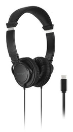 Kensington K97458WW headphones/headset Wired Head-band Calls/Music USB Type-C Black