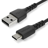 StarTech.com RUSB2AC2MB USB cable USB 2.0 78.7" (2 m) USB A USB C Black