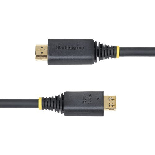 StarTech.com HDMI2-CABLE-GRIP-15F HDMI cable 177.2" (4.5 m) HDMI Type A (Standard) Black