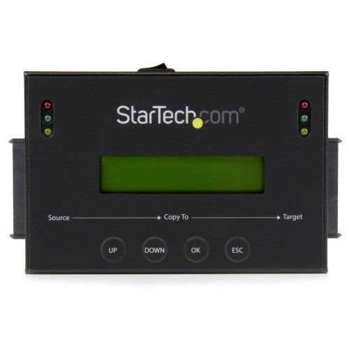 StarTech.com SATDUP11IMG media duplicator HDD/SSD duplicator Black