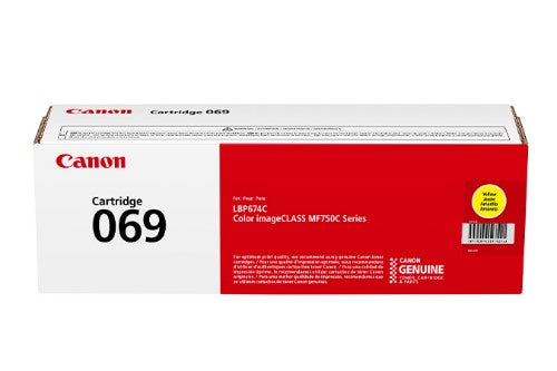 Canon 069 toner cartridge 1 pc(s) Original Yellow