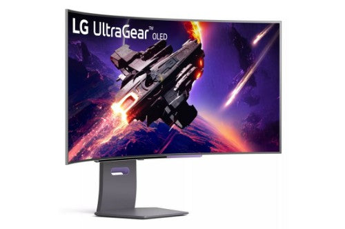 LG 45GS95QE-B computer monitor 45" 3440 x 1440 pixels Wide Quad HD OLED Black