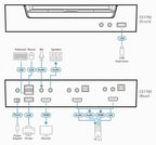 ATEN CS1792 KVM switch Rack mounting Black, Silver