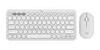 Logitech 920-012201 keyboard Mouse included Universal RF Wireless + Bluetooth QWERTY English White