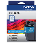 Brother LC402XLCS ink cartridge 1 pc(s) Original High (XL) Yield Cyan