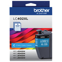 Brother LC402XLCS ink cartridge 1 pc(s) Original High (XL) Yield Cyan