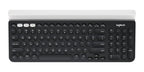 Logitech 920-008149 keyboard Universal RF Wireless + Bluetooth QWERTY English Dark Gray