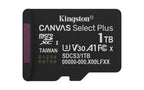 Kingston Technology Canvas Select Plus Gen3 1 TB MicroSDXC UHS-I Class 10