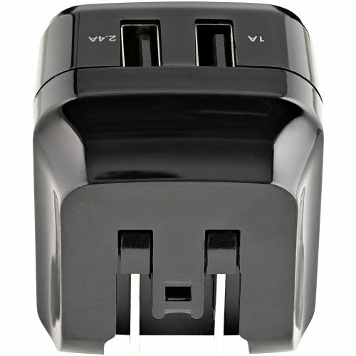 StarTech.com USB2PACUBK mobile device charger Universal Black AC Indoor