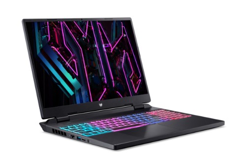Acer Predator PHN16-71-788N Intel® Core™ i7 i7-13700HX Laptop 16" WUXGA 16 GB DDR5-SDRAM 1 TB SSD NVIDIA GeForce RTX 4060 Wi-Fi 6 (802.11ax) Windows 11 Home Black
