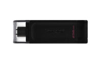 Kingston Technology DataTraveler 70 USB flash drive 256 GB USB Type-C 3.2 Gen 1 (3.1 Gen 1) Black