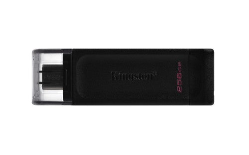Kingston Technology DataTraveler 70 USB flash drive 256 GB USB Type-C 3.2 Gen 1 (3.1 Gen 1) Black