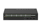 NETGEAR GSM4248UX Managed L2/L3/L4 Gigabit Ethernet (10/100/1000) Power over Ethernet (PoE) 2U Black