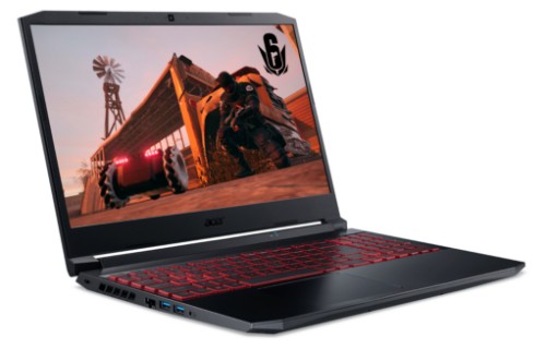 Acer Nitro 5 AN515-57-79XA Intel® Core™ i7 i7-11800H Laptop 15.6" Full HD 16 GB DDR4-SDRAM 512 GB SSD NVIDIA GeForce RTX 3050 Wi-Fi 6 (802.11ax) Windows 11 Home Black
