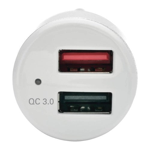 Tripp Lite U280-C02-S-QC3 mobile device charger Universal White Cigar lighter Auto