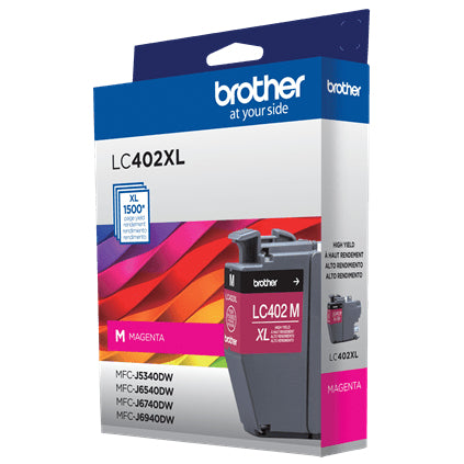 Brother LC402XLMS ink cartridge 1 pc(s) Original High (XL) Yield Magenta
