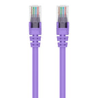 Belkin A3L980-75-PUR-S networking cable Purple 900" (22.9 m) Cat6 U/UTP (UTP)