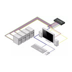 StarTech.com CK4-P104 KVM switch Black